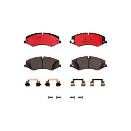 Land Rover Brakes Kit - Pads Front (Ceramic) LR051626 - Brembo P44022N